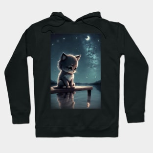 Sad Kitten Hoodie